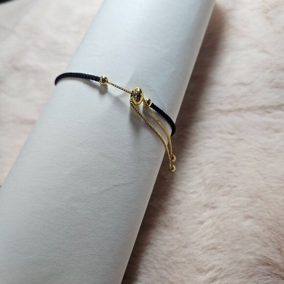 NWT: Black String Bracelet, a symbol of luck, love, and protection - Picture 4 of 5